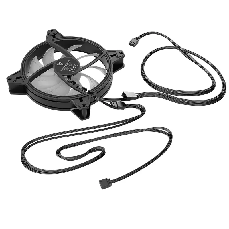 Počítačový ventilátor MODECOM VOLCANO APEX 140 ARGB čierny Reverse 140 mm