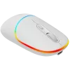 Canyon MW-22 CNS-CMSW22SW myš – 2-in-1 Bluetooth/2,4 GHz – optická – 800/1200/1600 DPI – 4 tlačidlá – RGB podsvietenie – nabíjacia – snehovo-biela