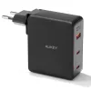 Nástenná nabíjačka Aukey PA-B7O, 3×USB, GaN technológia