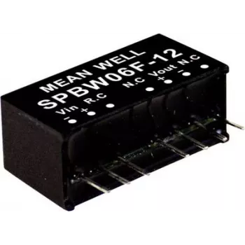 Napájací zdroj/menič napätia MEAN WELL SPBW06F-05, 6 W výstup, 5 V