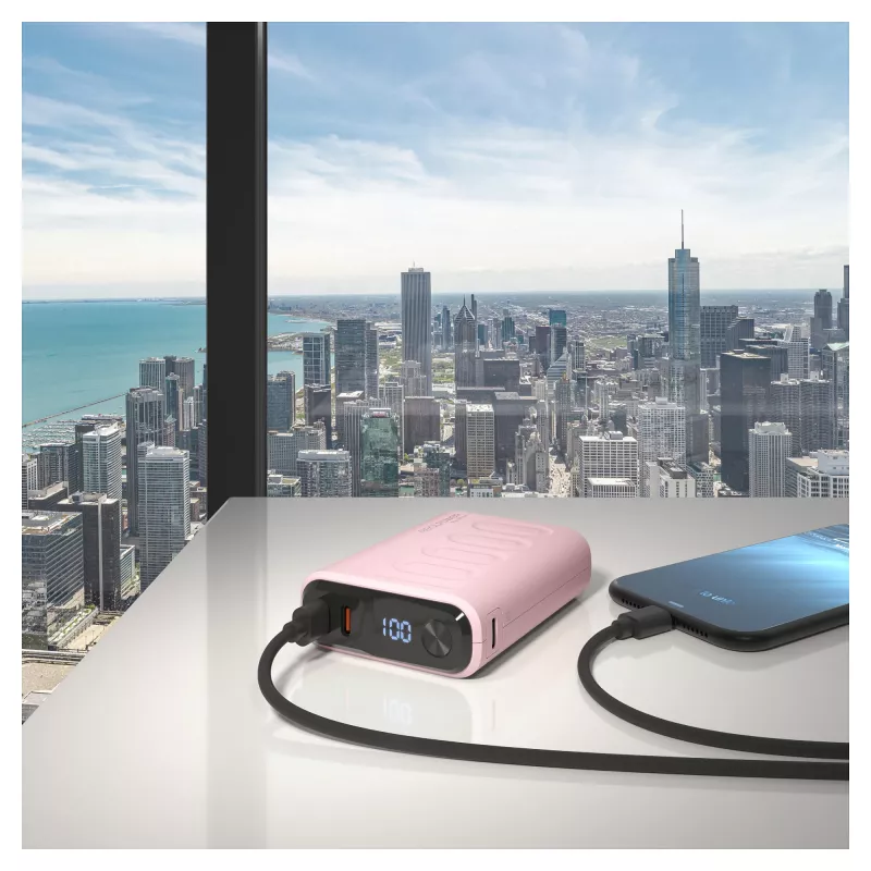 Prenosný akumulátor RealPower PB-10000C PD+ 10000 mAh