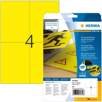 Samolepiace tlačové etikety HERMA Signs A4 105x148 mm
