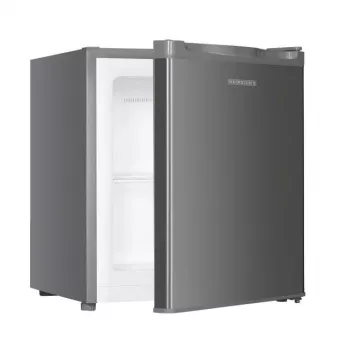Mraznička HEINRICH'S HGB 5088 IX DF strieborná, 33 L, 220–240 V, 50 Hz, otváranie dverí vľavo/vpravo