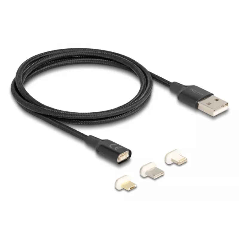 USB kábel DeLOCK 88165 1 m USB A čierny