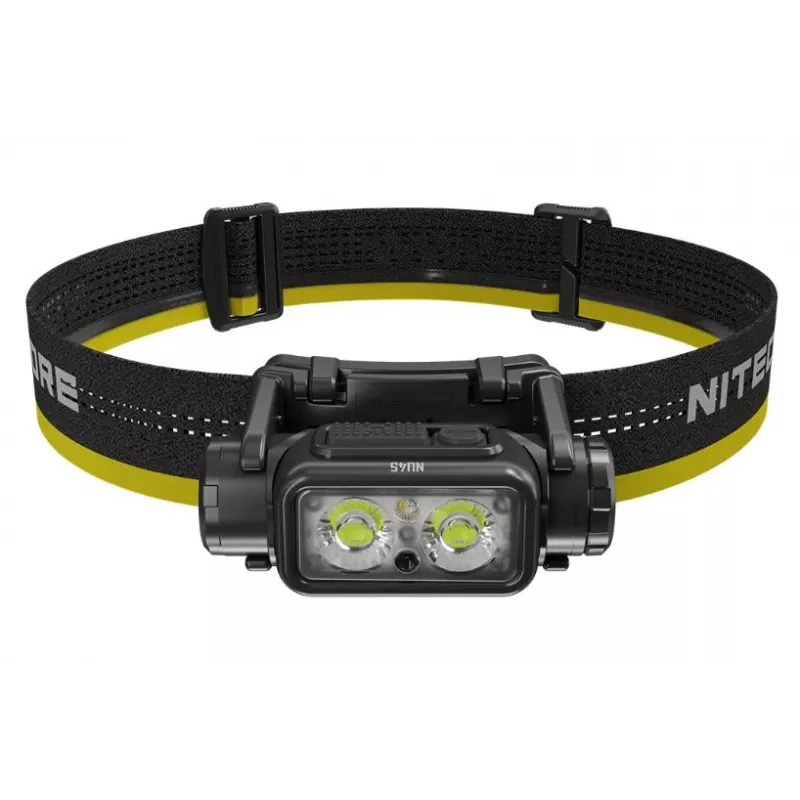 Čelová lampa Nitecore NU45 1700 lm LED čierna IP68