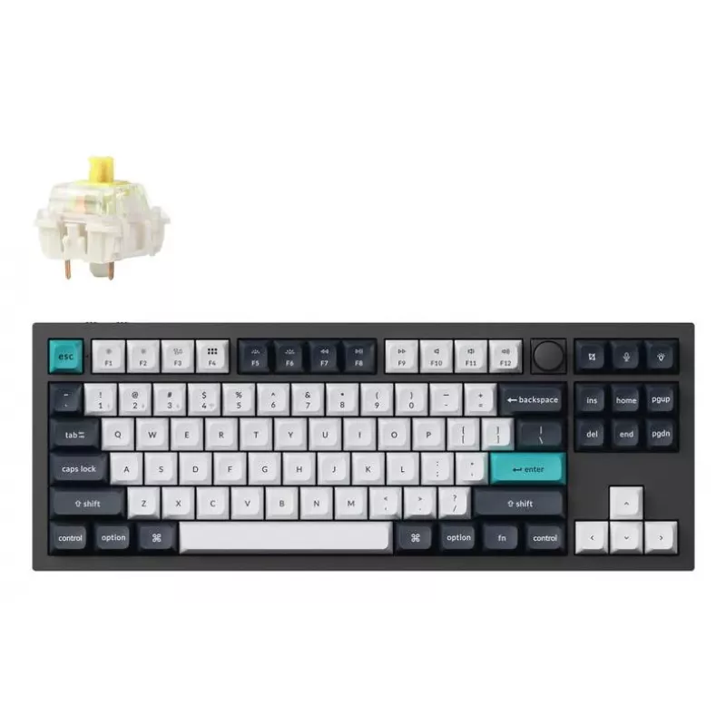 Klávesnica Wrl Q3 Max RGB/CARBON čierna Q3M-M4 Keychron