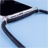 Lookabe puzdro na telefón s náhrdelníkom pre iPhone XR, zlaté/čierne