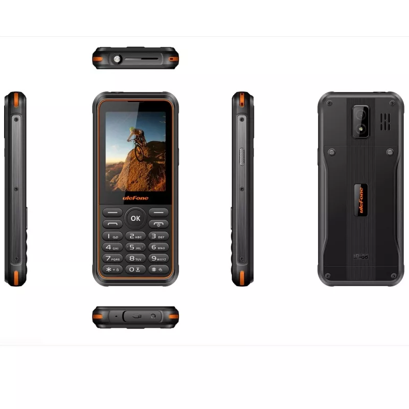 Mobilný telefón UleFone Phone Armor Mini 3 2G 2,8 palca čierny