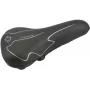 Sedlo na bicykel FISCHER Trekking 85652 s elastomerovým odpružením, čierna/biela