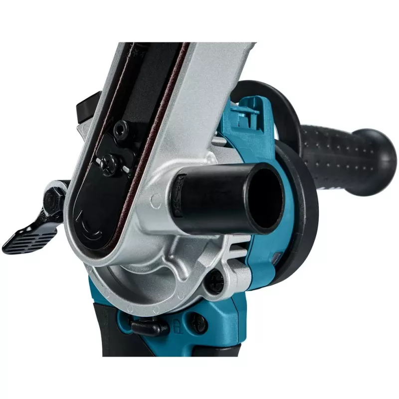 Makita DBS180Z akumulátorový pásový pilník, 18 V, čierna/modrá (bez akumulátora)
