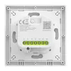 Nástenný ZigBee dvojkanálový inteligentný spínač Sonoff MINI-ZB2GS-E pre dva obvody, kompatibilný s podomietkovou/lištovou montážou