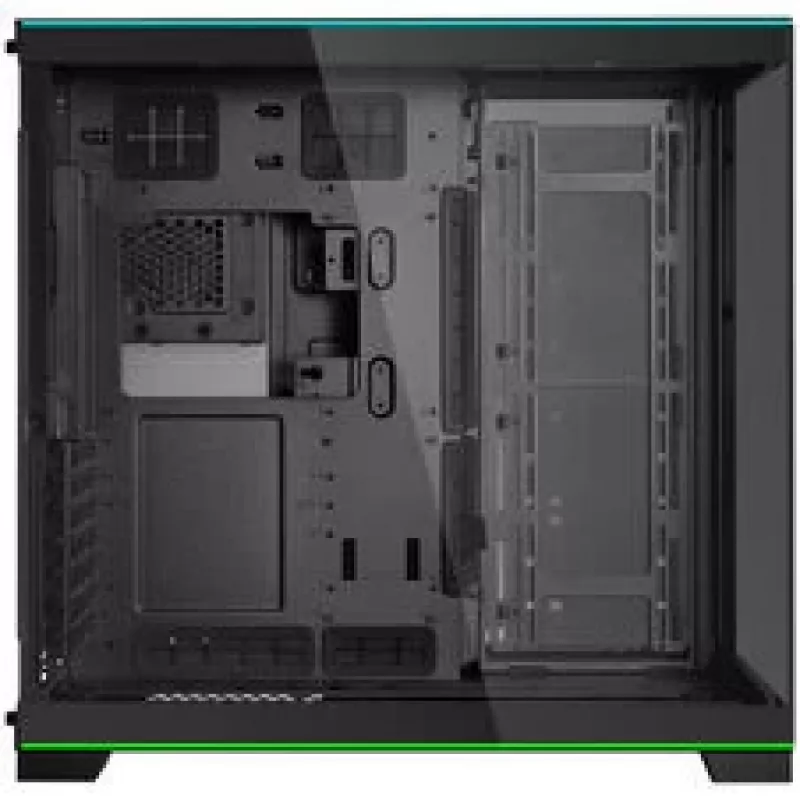 Lian Li O11 Dynamic EVO RGB PC skriňa bundle, Midi-Tower, ARGB, tvrdené sklo + 6x UNI FAN SL-INF Reverse Blade ventilátor - čierna