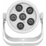 LED PAR reflektor EUROLITE Silent Par 6 QCL Floor RGBW 6x4W — kompaktný podlahový PAR s RGBW LED