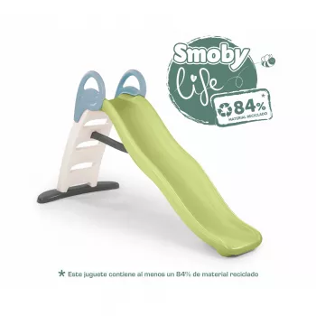Vonkajšia detská šmykľavka Simba-Dickie Smoby Life Funny Wave Slide s vodným pripojením