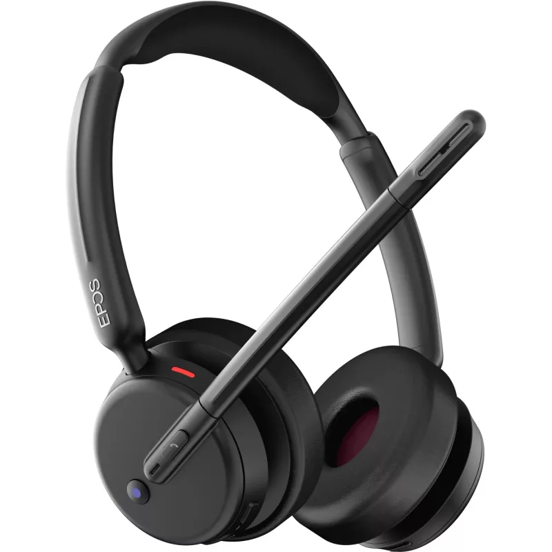 Epos Impact 500, binaurálny (obojstranný) headset, Bluetooth ANC, MS Teams certifikovaný, vrátane USB-C dongle s USB-A adaptérom