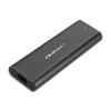 Puzdro na disky M.2 SATA SSD | NGFF | USB Type-C