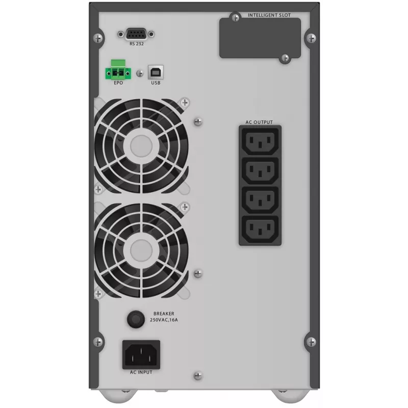 PowerWalker VFI 2000 TG dvojitá konverzia (online) 2 kVA 1800 W 4 zásuvky