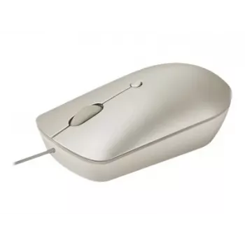 Káblová kancelárska myš Lenovo 540 pre pravákov aj ľavákov USB Type-C optická 2400 DPI piesková