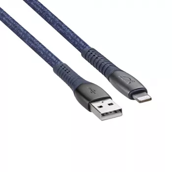 Kábel USB-C na USB 2.0 1,2 m/modrá PS6102 BL12 Rivacase