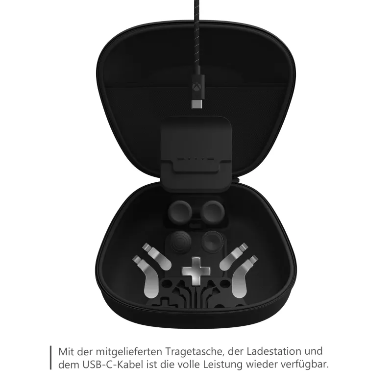 Nadstavec pre herný ovládač Microsoft Xbox Elite Wireless Controller Series 2 Complete Component Pack čierny strieborný