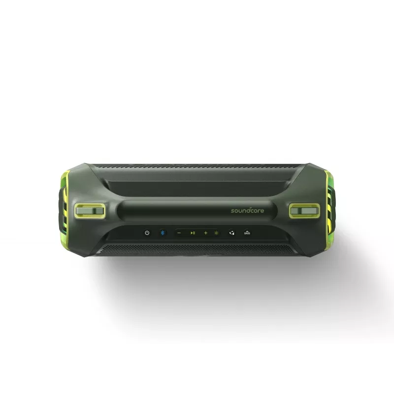 Boom 2 Plus | Výkonný outdoorový basový Bluetooth reproduktor dobrodružná zelená