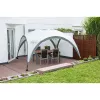 Pavilón Event Shelter, 3,65 x 3,65 m (svetlosivá/sivá)
