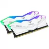 DIMM 64 GB DDR5-6000 (2x 32 GB) Dual-Kit, pamäť biela, FF4D564G6000HC38ADC01, Delta RGB, INTEL XMP