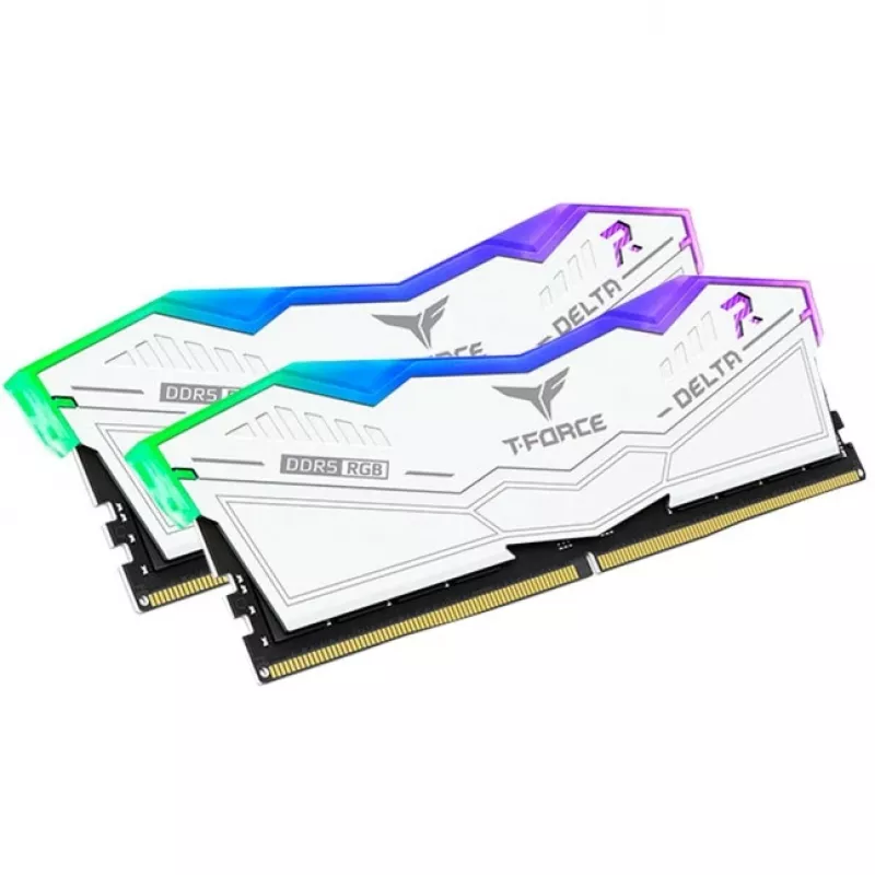 DIMM 64 GB DDR5-6000 (2x 32 GB) Dual-Kit, pamäť biela, FF4D564G6000HC38ADC01, Delta RGB, INTEL XMP