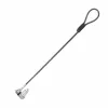 DICOTA D32068 univerzálny mini káblový zámok na notebook, 0,3 m, 3 vymeniteľné hlavy, strieborný
