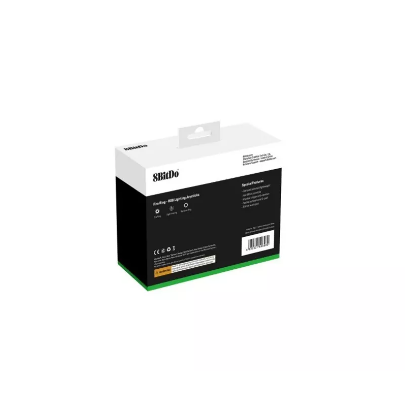 8BitDo Ultimate Mini Wired ovládač Xbox RET00505, priehľadne biely