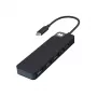 USB-C hub HYPER HD4101BKGL – 5-portový (USB-C, USB 3.2 Gen1 Type-A, HDMI 4K), 5000 Mbit/s, čierny