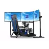 Kokpit leteckého simulátora Next Level Racing Boeing Commercial Edition, modré akcenty