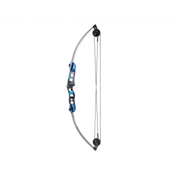 Zložený luk POE LANG Firestar 25 lbs, konštrukcia karbón/hliník, dĺžka 740 mm, 3 šípy a opierka
