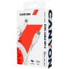 CANYON kábel MFI-4 Type-C na Lightning 1,2m biely