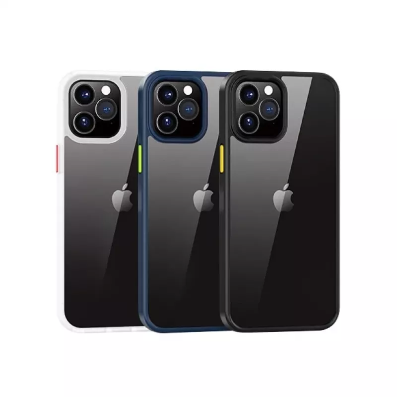 Ochranné puzdro nárazuvzdorné Devia Shark séria pre iPhone 12 Pro Max, biela