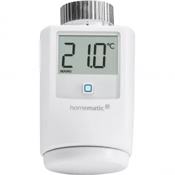 eQ-3 AG Homematic IP HMIP-eTRV, RF, 868,3 MHz, biela, M30 x 1,5, IP20, digitálny