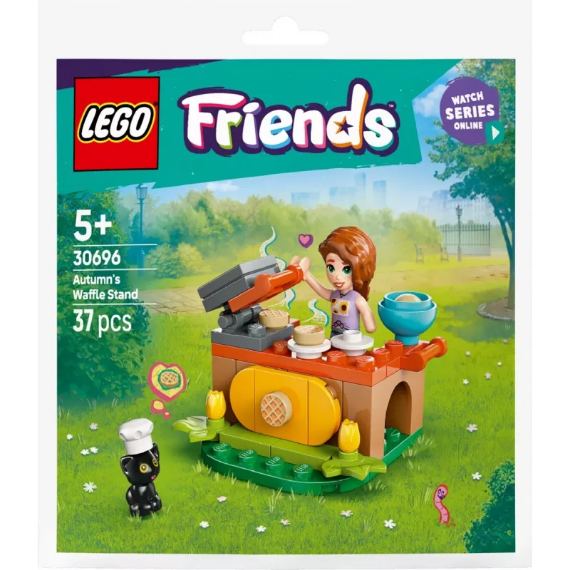 Stavebnica LEGO Friends 30696 Autumn's Waffle Stand sada, malá stavba, obsahuje minifigúrky