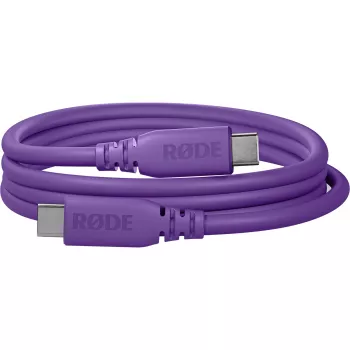 Rode SC27-PU USB-C na USB-C kábel USB 3.2 Gen1, fialový (2 m, PD)