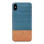 Puzdro na smartphone man and wood pre iPhone XS Max — Denim čierna