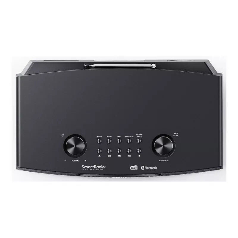 JVC Kenwood Electronics CR-ST700SCD-B - Internet - Digitálny - DAB+ - FM - 87,5 - 108 MHz - 174.928 - 239.2 MHz - 43 W