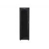Samostatný rack skriňa LANBERG 42U FF01-6842-12BL 600×800×2127,5 mm, 1200 kg, IP20, zámok na kľúč, kolieska