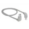 Sieťový kábel DeLOCK 85861 RJ-45 Cat6 0,5m sivý