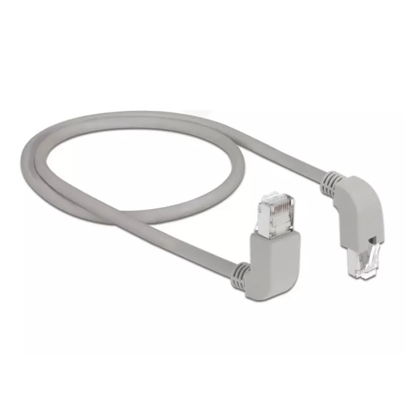 Sieťový kábel DeLOCK 85861 RJ-45 Cat6 0,5m sivý