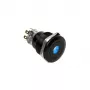 DimasTech vandalizmu odolný tlačidlový spínač 22 mm Blackline Dot RGB PD223