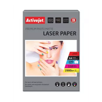 Matný fotopapier ActiveJet A4 110 g/m² 100 listov
