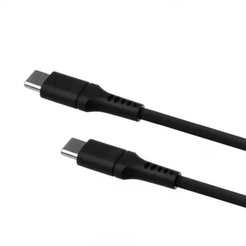 USB-C na USB-C pevný kábel FIXED FIXDLS-CC2-BK — 2 m, 60 W