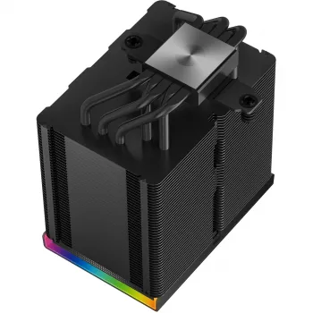Vzduchový chladič DeepCool AK500 Digital Pro 12 cm čierny Fluid-Dynamic ložisko