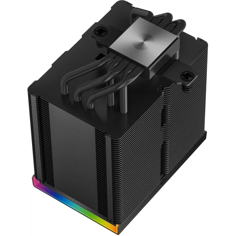 Vzduchový chladič DeepCool AK500 Digital Pro 12 cm čierny Fluid-Dynamic ložisko