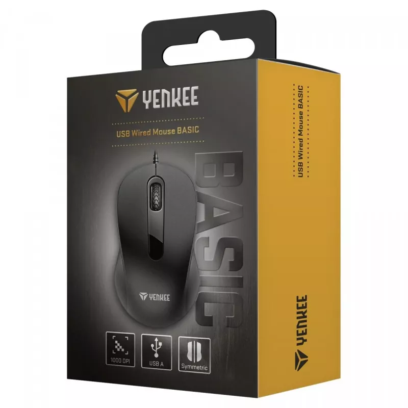 Myš Yenkee YMS 003BK káblová USB
