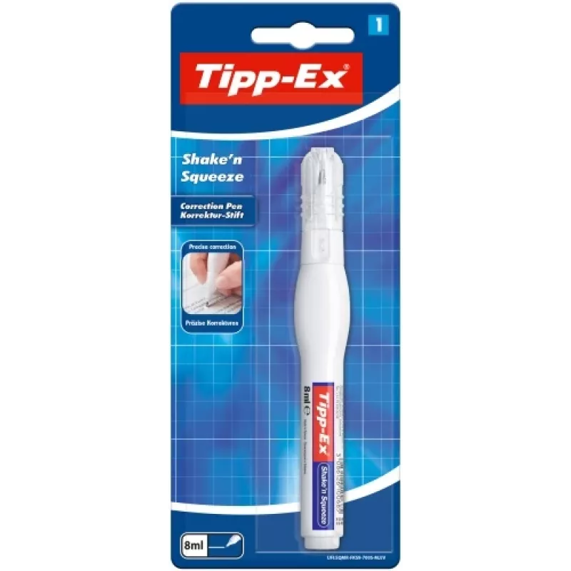BIC korekčný pero Tipp-Ex Shake'n' Squeeze 8 ml